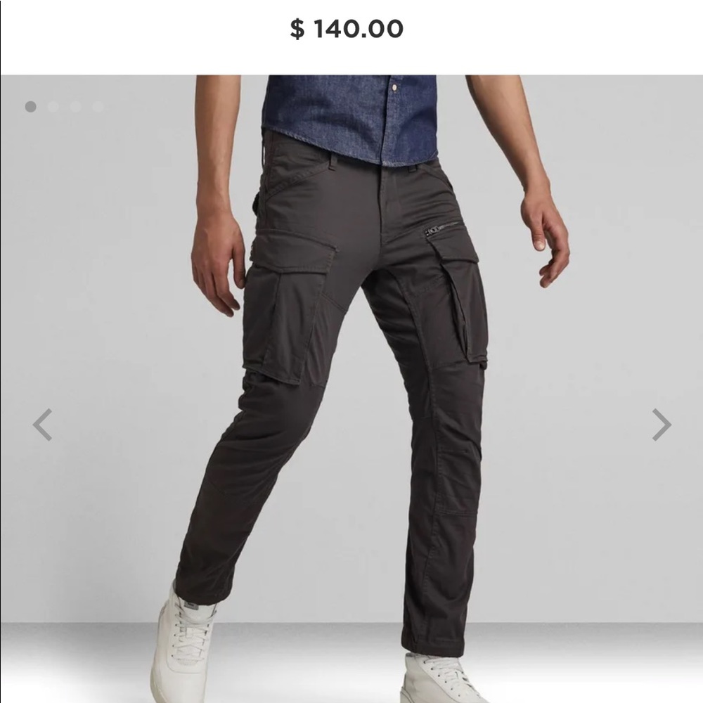 G-STAR ROVIC ZIP 3D STRAIGHT TAPERED PANT